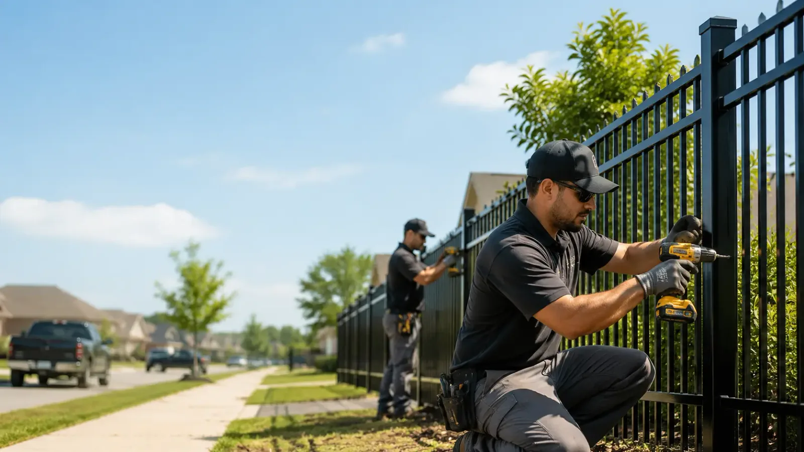 Metal Fence Installation in Andalusia, IL